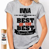 Женская футболка Best of The Best Инна