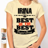 Женская футболка Best of The Best Ирина