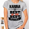Женская футболка Best of The Best Карина