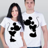 Парные футболки Mikki & Minni shadow (комплект 2 шт.)