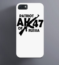 Чехол на iPhone АК47 патриот