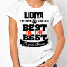 Женская футболка Best of The Best Лидия