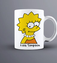 Кружка Lisa Simpson