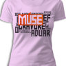 Женская футболка MUSE title