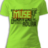 Женская футболка MUSE title