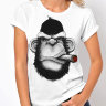 Женская футболка Gorilla Smokes