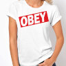 Женская футболка OBEY