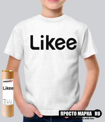 Детская футболка Likee надпись