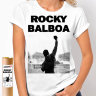 Женская футболка Рокки Бальбоа