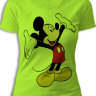 Женская футболка с Микки Маусом
