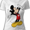 Женская футболка с Микки Маусом