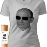 Женская футболка Путин в Очках