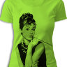 Женская футболка с Одри Хепберн