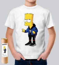 Детская футболка с Бартом Симпсоном 3