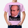 Детская футболка Путин mr. president