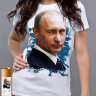 Женская Футболка Путин подмигивание