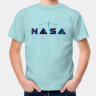 Детская футболка с надписью NASA