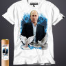 Футболка Путин с голубями