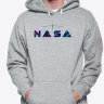 Толстовка с капюшоном Hoodie c надписью NASA