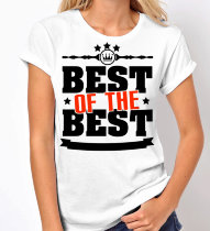 Женская футболка Best of the best