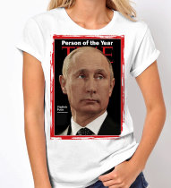 Женская футболка Владимир Путин