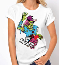 Женская футболка с Зомби Oye Jigger