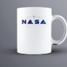 Кружка с надписью NASA