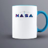 Кружка с надписью NASA
