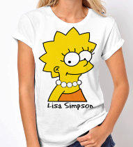 Женская Футболка Lisa Simpson