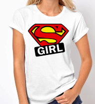 Женская футболка SuperGirl
