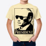 Детская футболка Путин президент