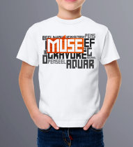 Детская футболка MUSE title