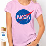 Женская футболка с логотипом NASA