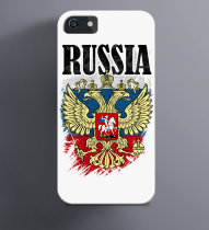 Чехол на iPhone Флаг России