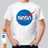 Детская футболка с логотипом NASA