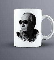 Кружка Путин в очках New 