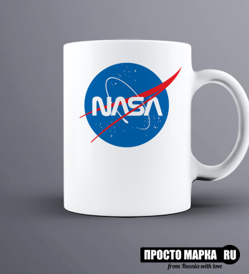 Кружка с логотипом NASA