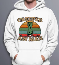 Толстовка с капюшоном Майнкрафт CREEPER AW MAN