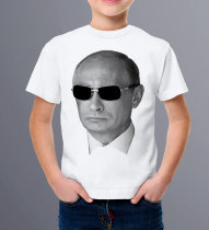 Детская Футболка Путин в очках