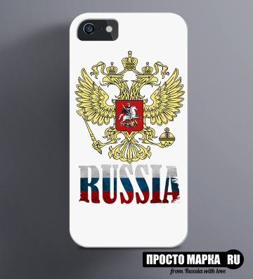 Чехол на iPhone Герб России