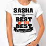 Женская футболка Best of The Best Саша