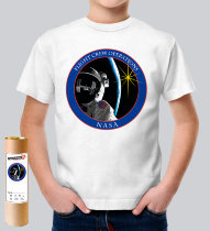 Детская футболка лётный экипаж NASA