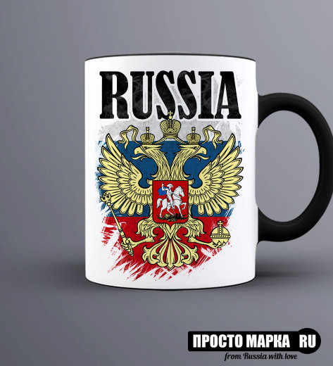 Кружка Флаг России New