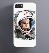 Чехол на iPhone с Гагариным