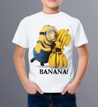Детская футболка Банана с миньоном