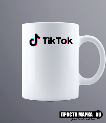 Кружка Tik Tok logo
