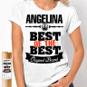 Женская футболка Best of The Best Ангелина