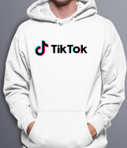 Толстовка Hoodie Tik Tok logo