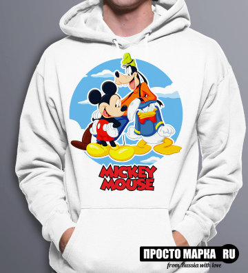 Толстовка с капюшоном Mickey and Friends